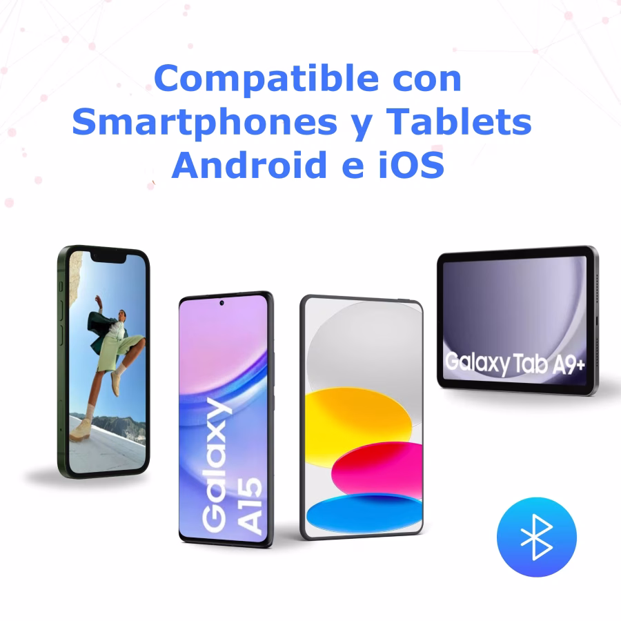 Ver: Compatible con smartphones y tablets Android e iOS