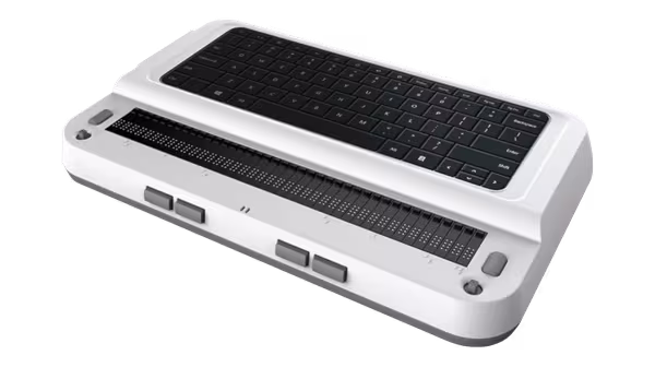 Ordenador braille Windows Seika Studio 2 con 40 celdas y teclado QWERTY