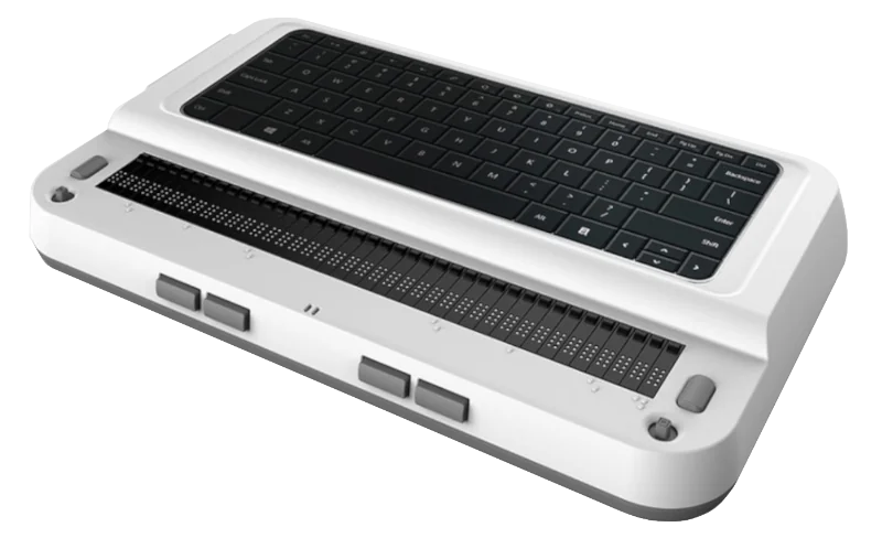 Ordenador braille Windows Seika Studio 2 con 40 celdas y teclado QWERTY